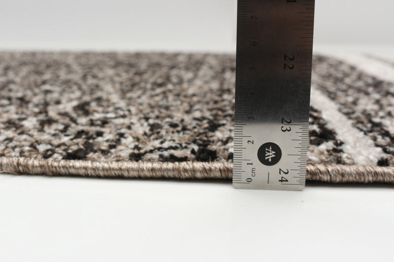  Carpette Vera Earth taupenoire - 2 pi 7 po x 8 pi 4 po