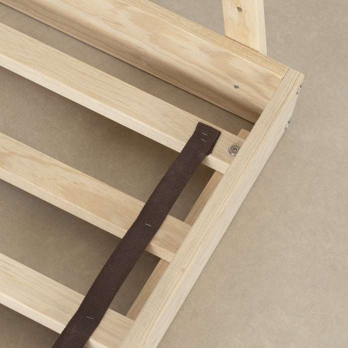 Lit de bambin Sweedi - bois naturel 