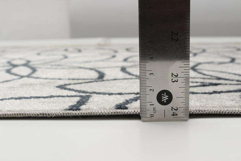 Carpette Terali ivoire lavable à la machine - 2 pi 6 po x 8 pi 0 po