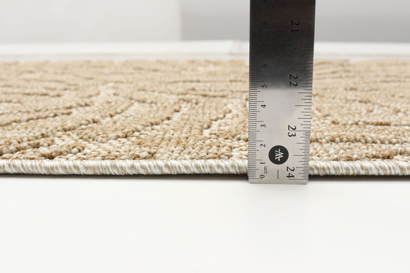 Carpette Samia taupe - 2 pi 6 po x 8 pi 0 po