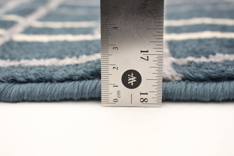 Carpette Taite couleur pétrole - 3 pi 11 pox 5 pi 7 po