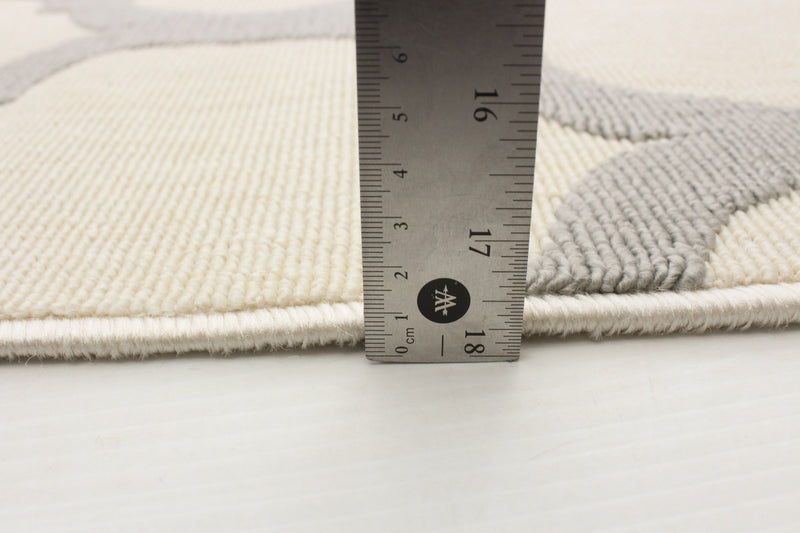 Carpette Sophie gris clair - 2 pi 8 po x 4 pi 11 po