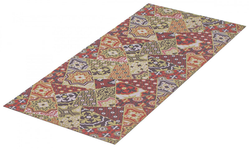 Carpette Bellezza rougevert 2 pi 2 po x 5 pi 0 po