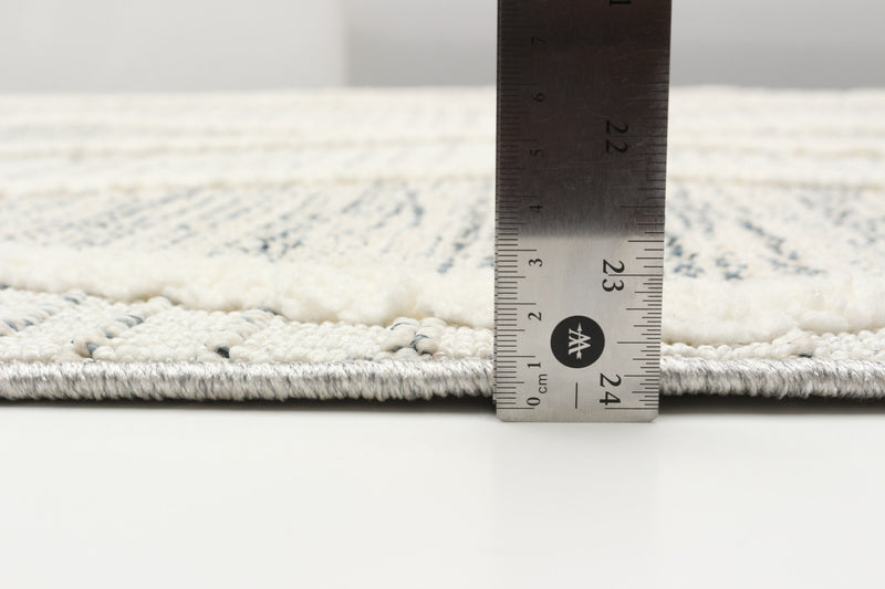 Carpette Ebba grise - 6 pi 7 po x 9 pi 6 po