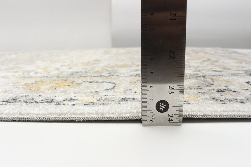 Carpette Legacy ivoire lavable à la machine - 3 pi 0 po x 5 pi 0 po