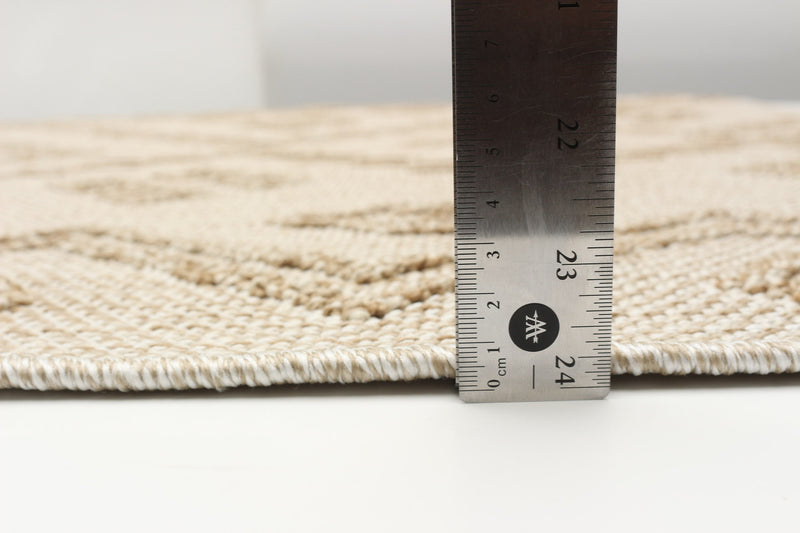 Carpette Panacea taupe - 6 pi 3 po x 9 pi 3 po