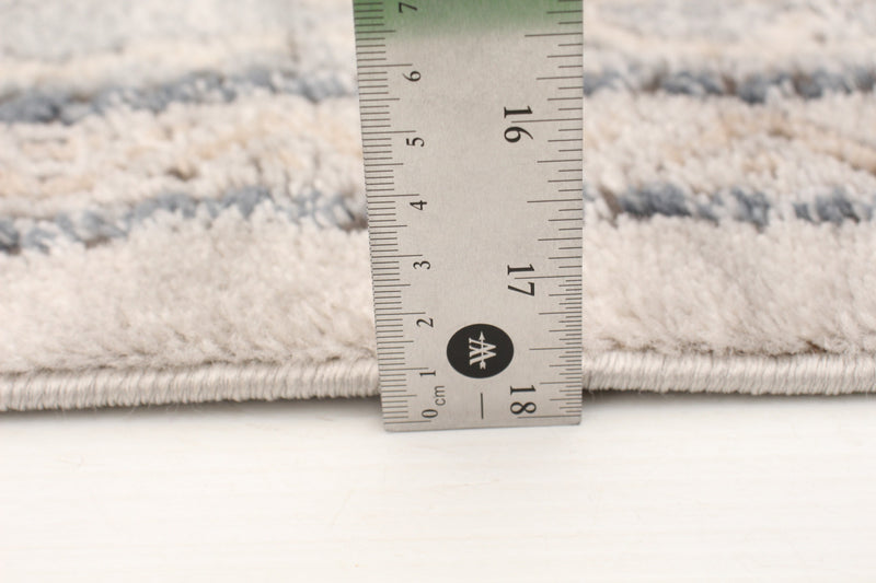 Carpette Octavian Bijar ivoire - 5 pi 3 pox 7 pi 3 po