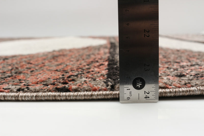  Carpette Vera Losange ivoire - 7 pi 10 po x 10 pi 5 po