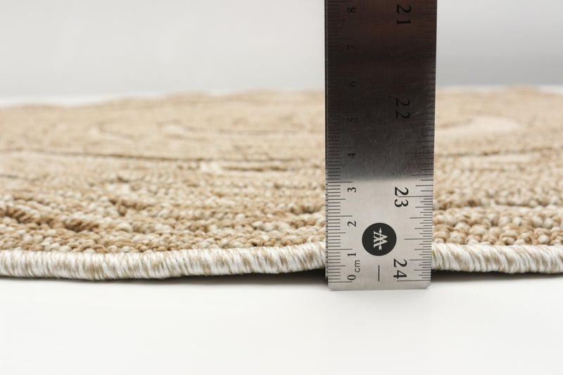 Carpette Ping taupe - 8 pi 0 po x 8 pi 0 po