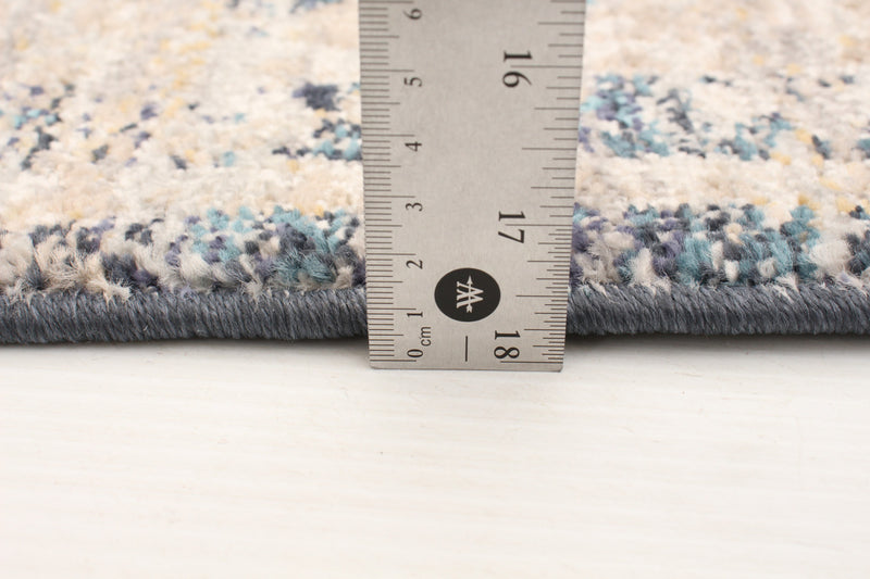 Carpette Hansel Classic argent-noir - 5 pix 8 pi