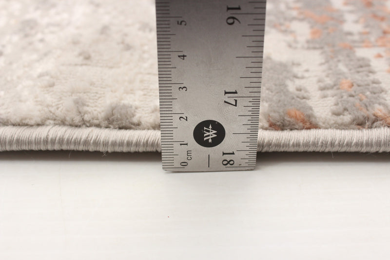 Carpette Diana gris clair 6 pi 7 po x 9 pi 6 po