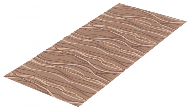 Carpette Bellezza brune 2 pi 2 po x 5 pi 0 po
