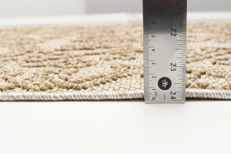 Carpette Halfrida taupe - 2 pi 6 po x 12 pi 0 po
