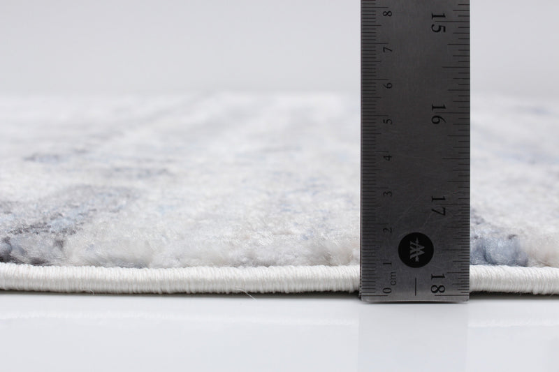 Carpette Trudel bleu clair - 5 pi 3 po x 7 pi 3 po