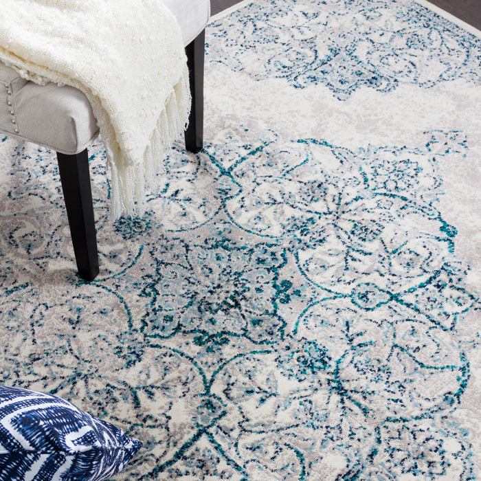 Carpette Sav argentée 3 x 5