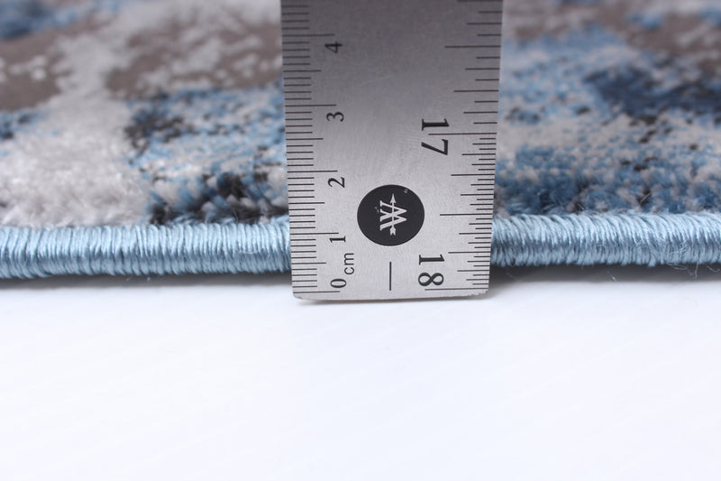 Carpette Marble bleue - 8 pi 0 po x 10 pi 0 po