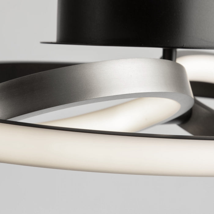 Luminaire suspendu Stella laiton brossé à DEL de 40 W
