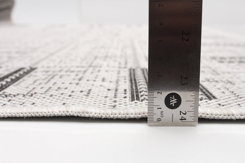 Carpette Joni grise - 4 pi 4 po x 6 pi 5 po