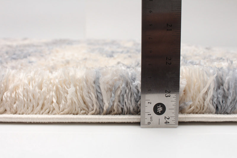 Carpette Astra crème/gris - 3 pi 11 po x 5 pi 7 po