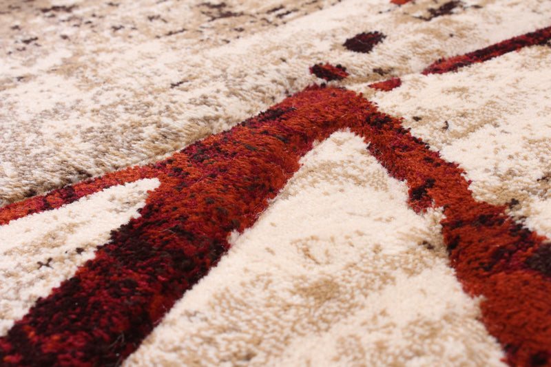 Carpette Cherokee dorée - 5 pi 3 po x 7 pi 3 po