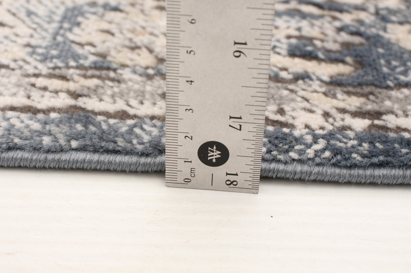 Carpette Octavian Bijar bleu - 2 pi 7 pox 8 pi 2 po