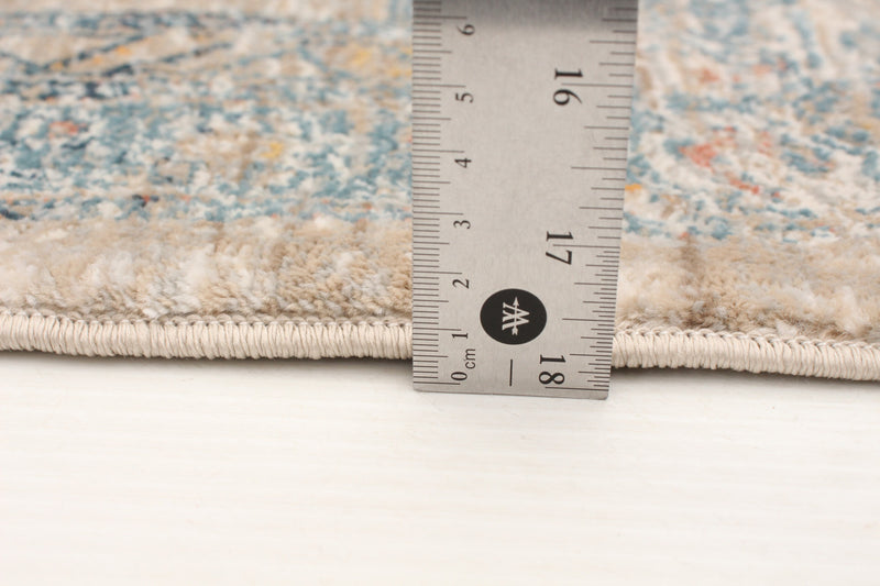 Carpette Baina Heriz beige - 5 pi 3 pox 6 pi 7 po
