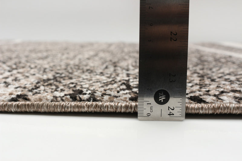  Carpette Vera Earth taupenoire - 7 pi 10 po x 10 pi 5 po