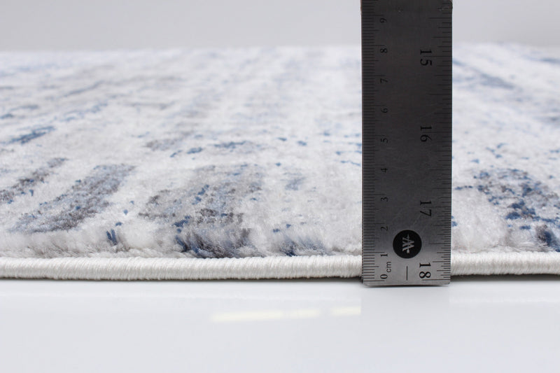 Carpette Trudel bleue - 3 pi 11 po x 5 pi 7 po