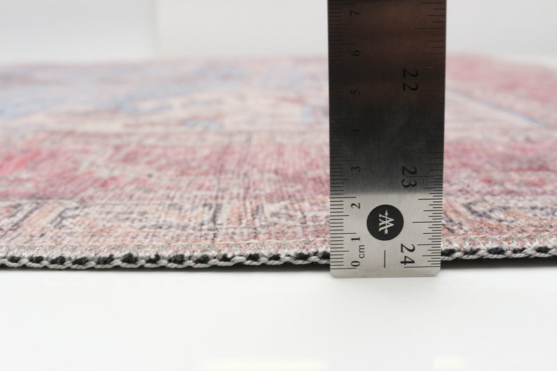 Carpette Ophelia bleue 5 pi 3 po x 8 pi 0 po