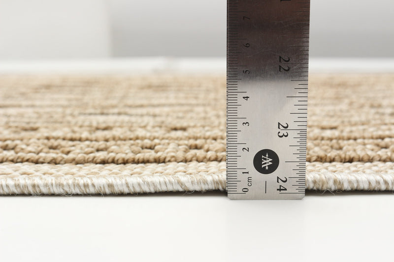 Carpette Thandazile taupe - 2 pi 6 po x 8 pi 0 po