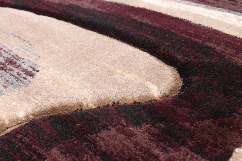 Carpette Allonah bleue - 3 pi 11 po x 5 pi 7 po