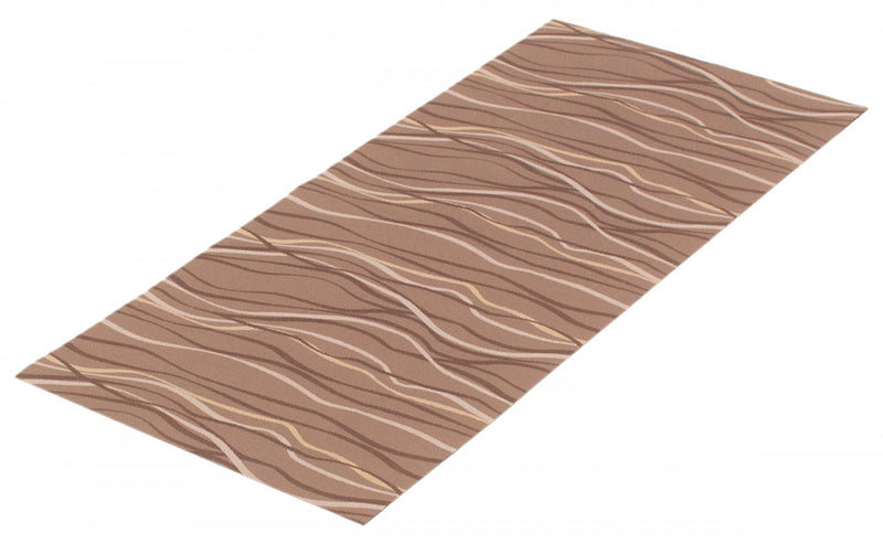 Carpette Bellezza brune 2 pi 2 po x 4 pi 0 po