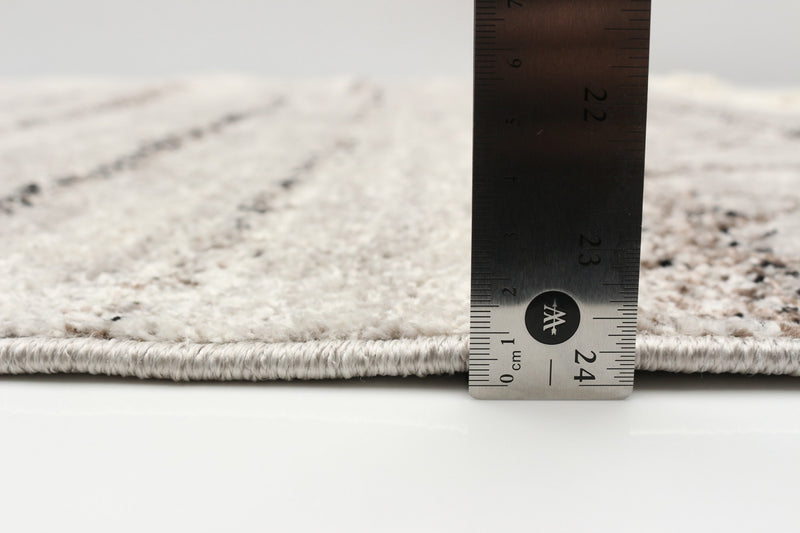  Carpette Vera Aztec ivoiregrise - 5 pi 2 po x 7 pi 5 po