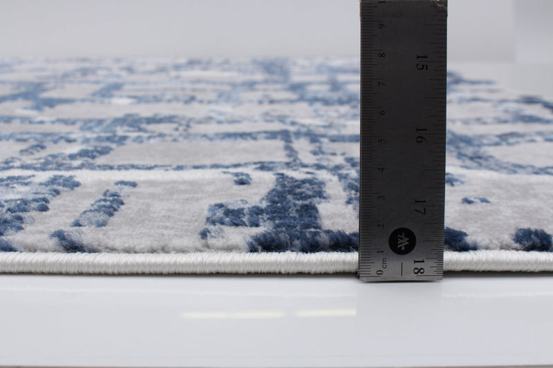 Carpette Jewel bleu marine - 5 pi 3 po x 7 pi 3 po