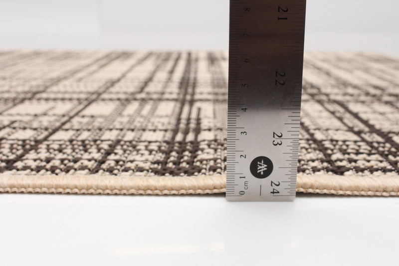 Carpette Panthea crème - 2 pi 2 po x 6 pi 7 po