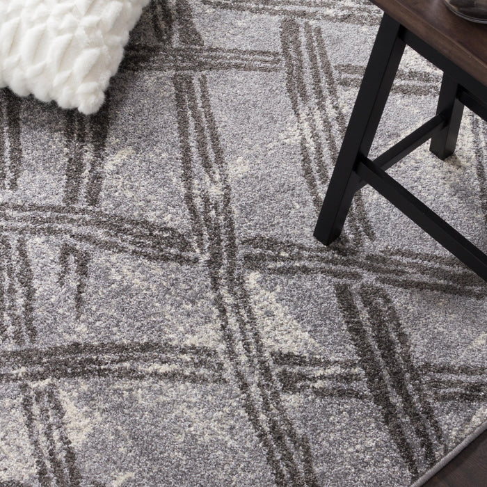 Carpette Saveh grise 3 x 5