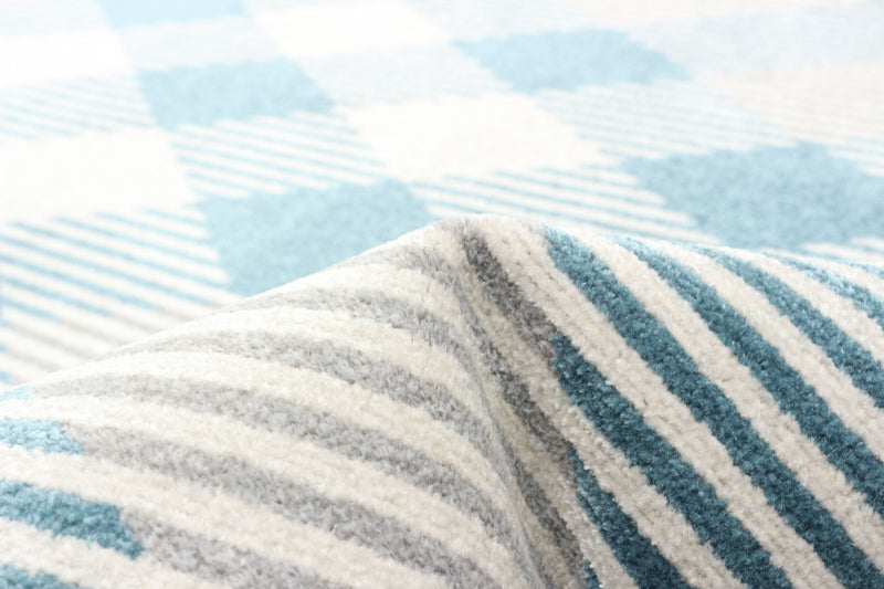 Carpette Kors grise lavable à la machine - 8 pi 0 po x 10 pi 0 po