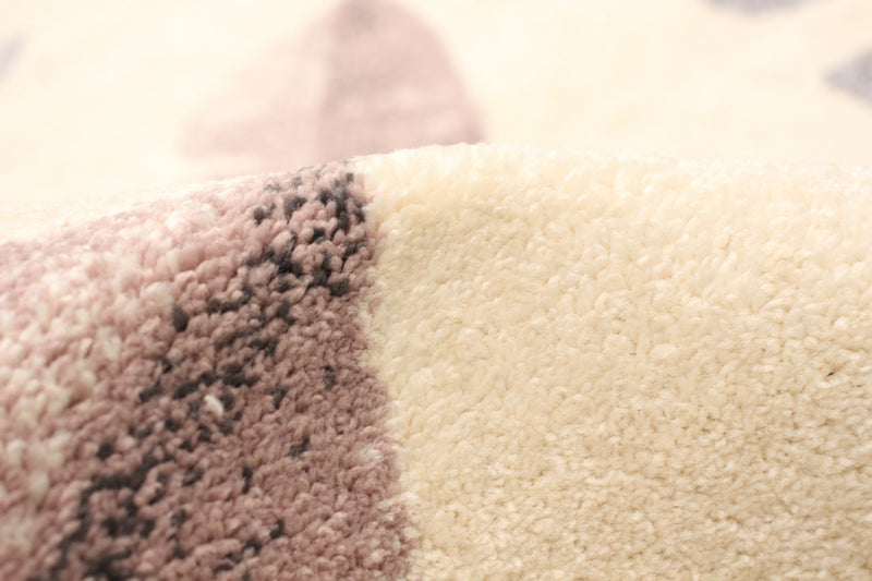 Carpette Palta crème-rose - 7 pi 10 pox 10 pi 2 po