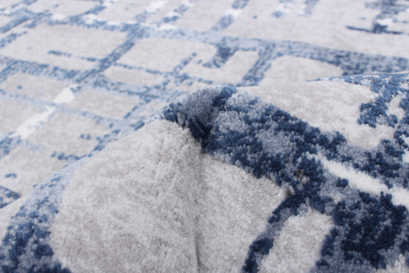 Carpette Jewel bleu marine - 5 pi 3 po x 7 pi 3 po