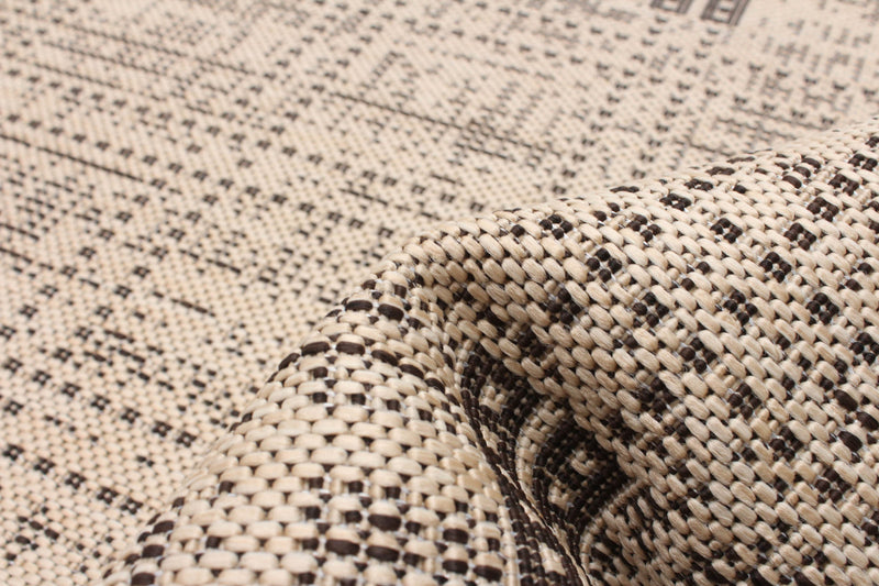 Carpette Joni brun clair - 2 pi 2 po x 6 pi 7 po