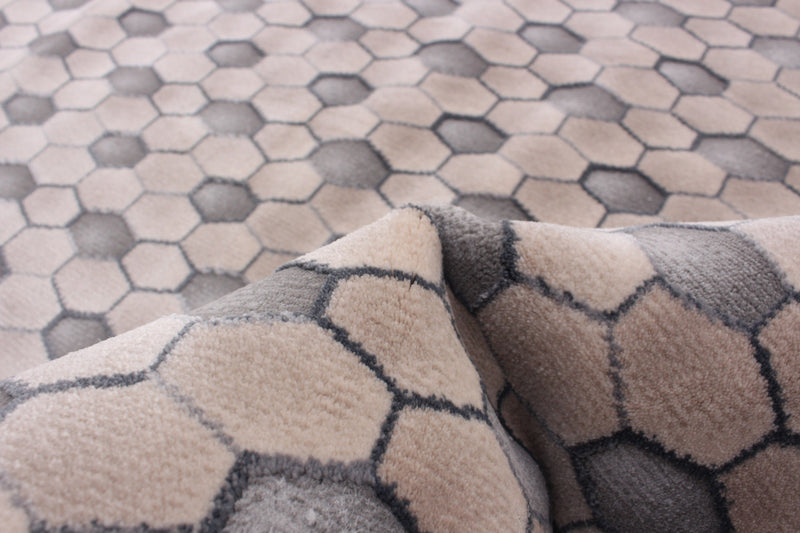 Carpette Ranger taupe/grise 5 pi 3 po x 7 pi 3 po