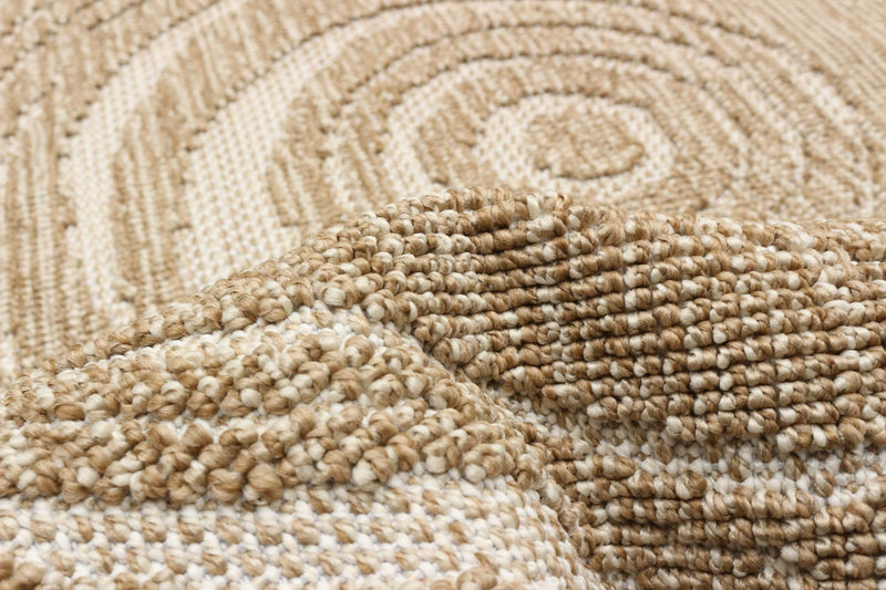 Carpette Ping taupe - 8 pi 0 po x 8 pi 0 po