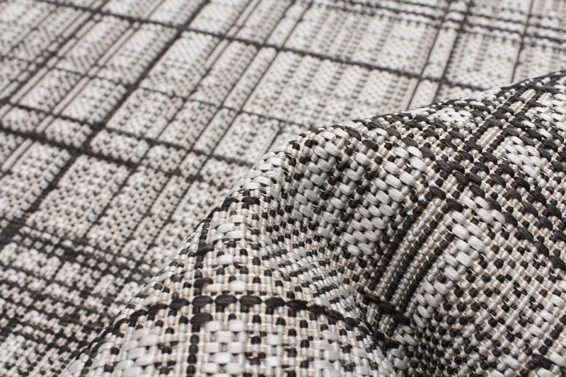 Carpette Panthea grise - 2 pi 2 po x 6 pi 7 po