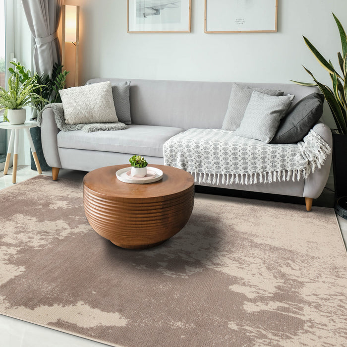 Carpette Sav Splash grise 3 x 5