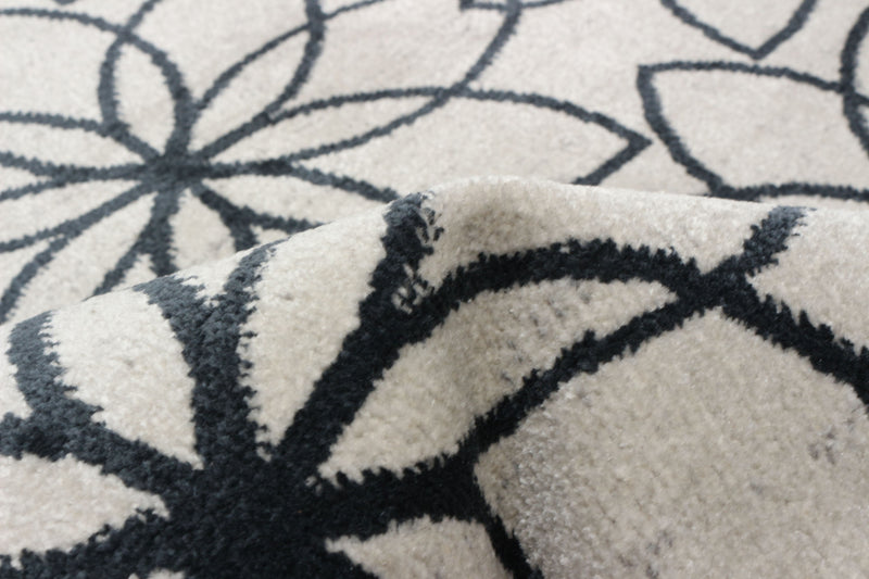 Carpette Terali ivoire lavable à la machine - 2 pi 6 po x 8 pi 0 po