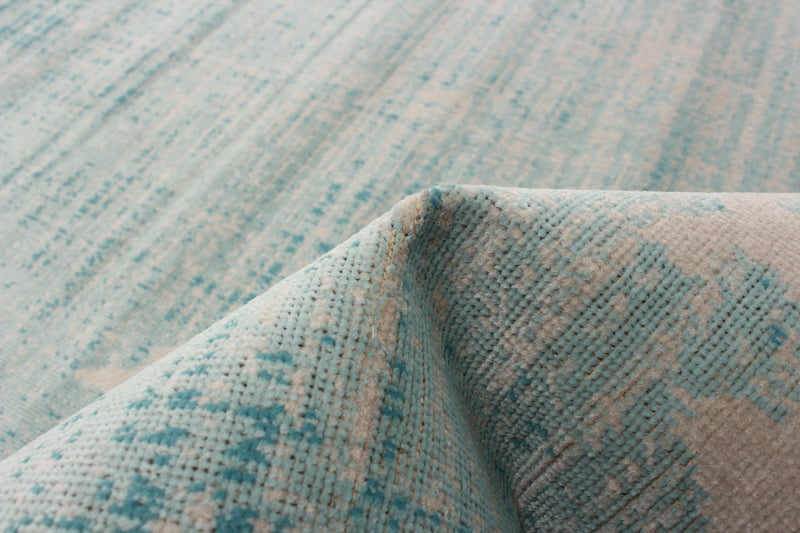 Carpette Janaki bleu sarcelle 5 pi 3 po x 7 pi 7 po