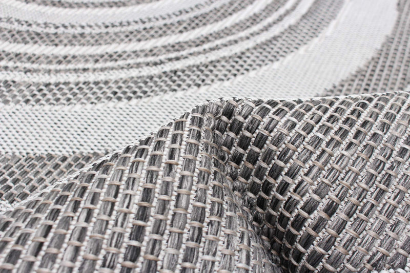 Carpette Neisha Modern grise 6 pi 7 po x 9 pi 6 po