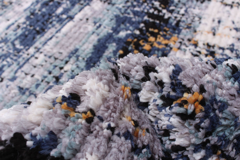 Carpette Paloma Marble bleue - 3 pi 11 po x 5 pi 11 po