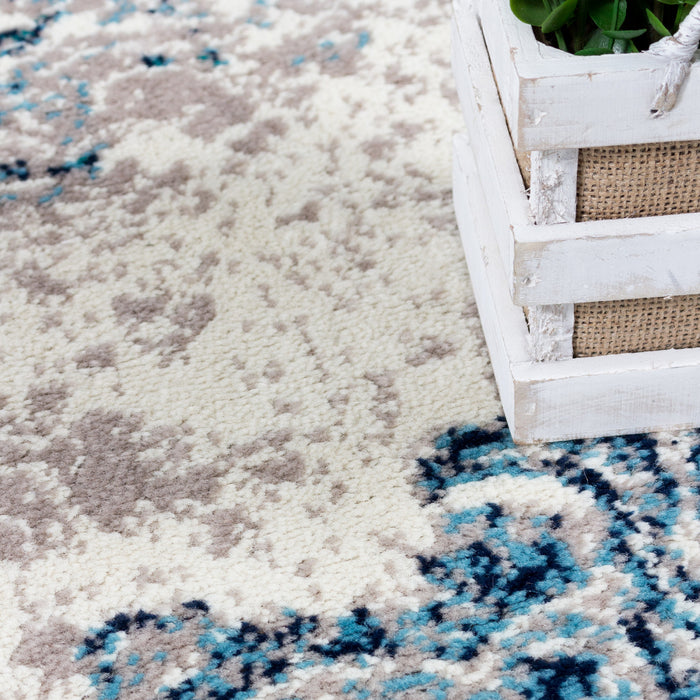 Carpette Sav argentée 3 x 5