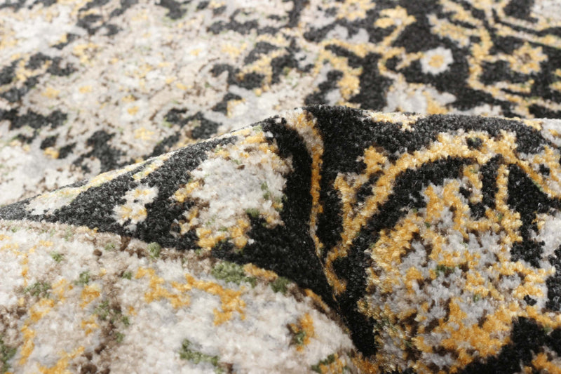 Carpette Legacy noire lavable à la machine - 2 pi 6 po x 8 pi 0 po